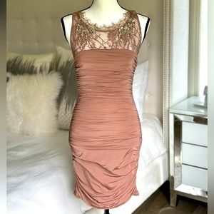 Blush Scrunch Dress